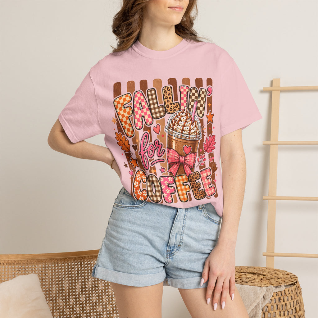 Fallin for coffee T-shirt