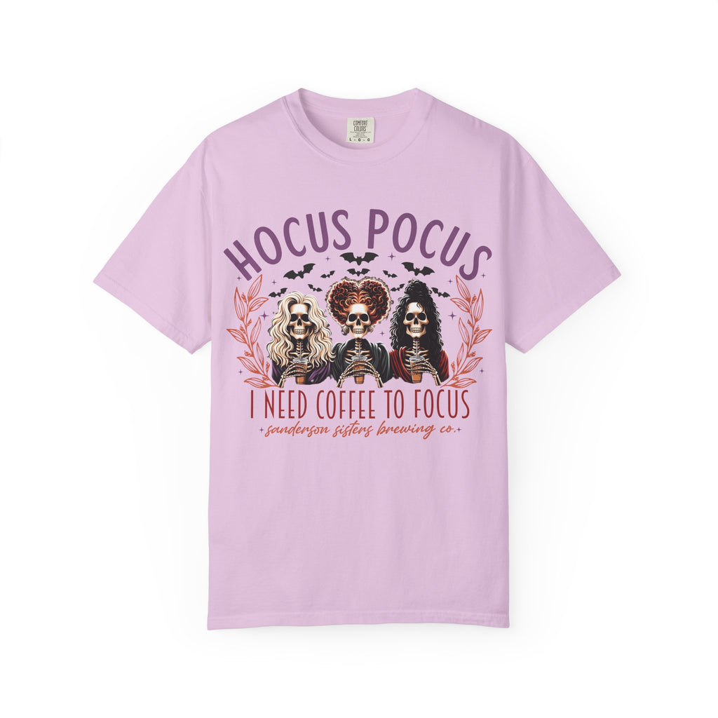 I need coffee to focus T-shirt