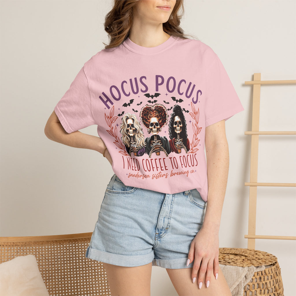 I need coffee to focus T-shirt