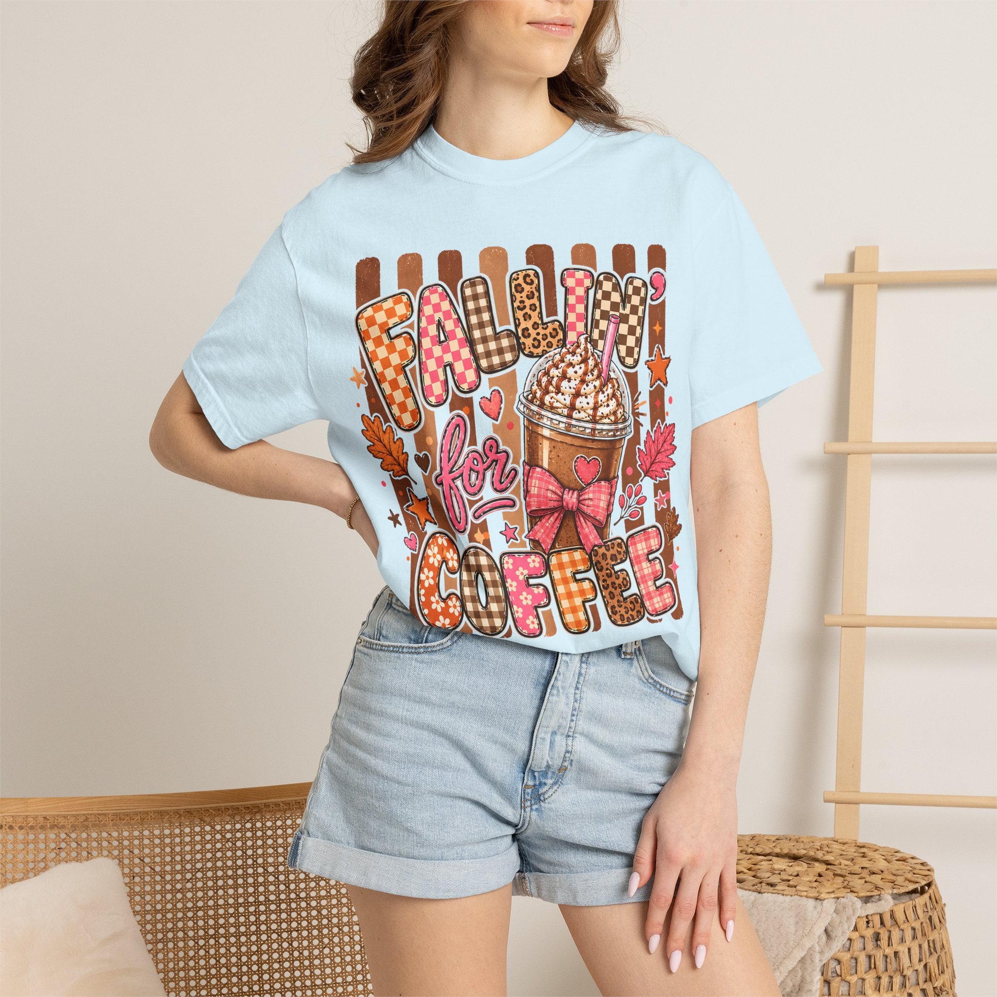 Fallin for coffee T-shirt